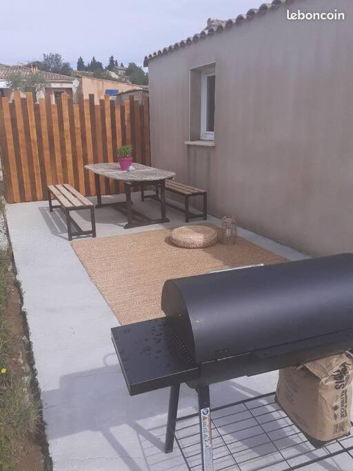 Agreable Petite Maison Vagnas Buitenkant foto